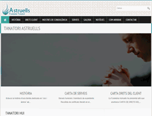 Tablet Screenshot of funerariaastruells.com